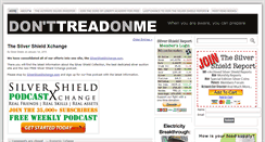 Desktop Screenshot of dont-tread-on.me