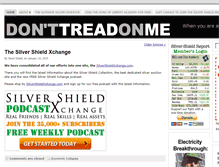 Tablet Screenshot of dont-tread-on.me